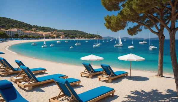 Des plages paradisiaques à découvrir sur la presqu’île de Saint-Tropez