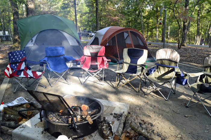 camping en famille