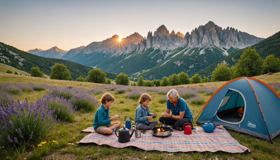 Un camping familial idéal en alpes de haute provence